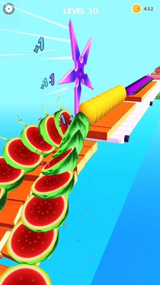 Captures d'écran de Perfect Fruit Slice