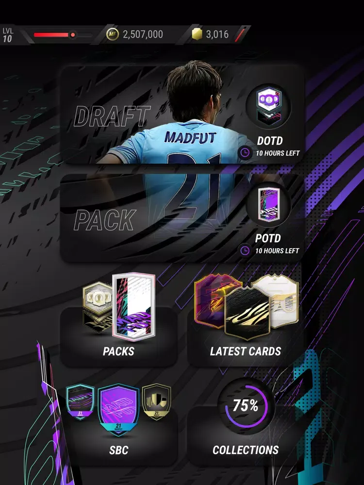 MAD FUT 21 Draft & Pack Opener iPad  Ekran Görüntüleri