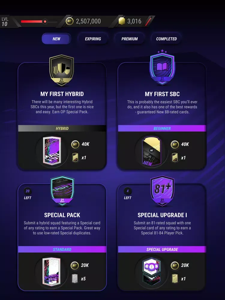 MAD FUT 21 Draft & Pack Opener iPad  Ekran Görüntüleri