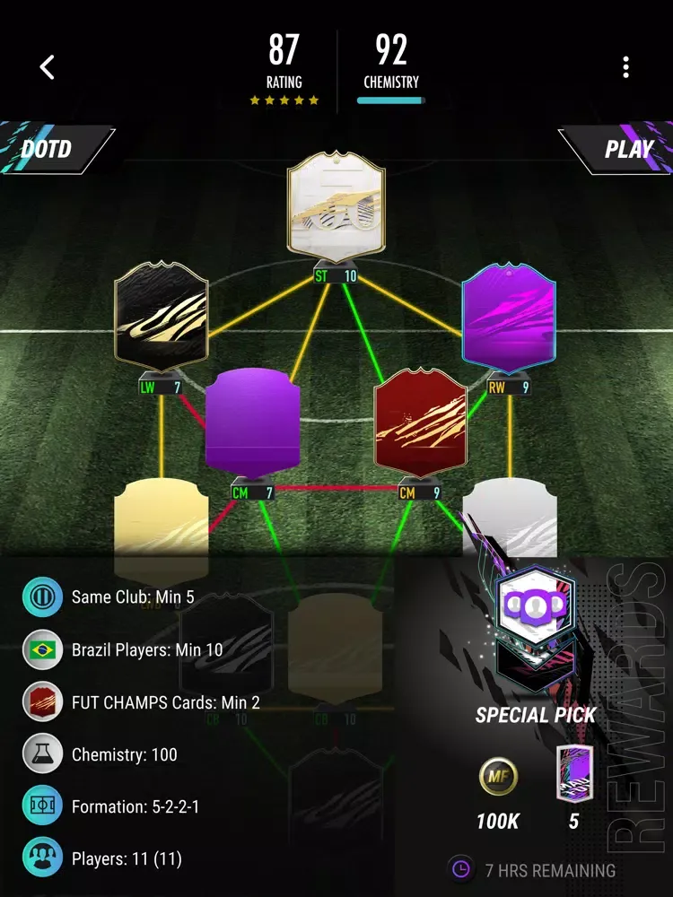MAD FUT 21 Draft & Pack Opener iPad  Ekran Görüntüleri
