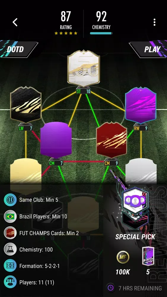 MAD FUT 21 Draft & Pack Opener Ekran Görüntüleri