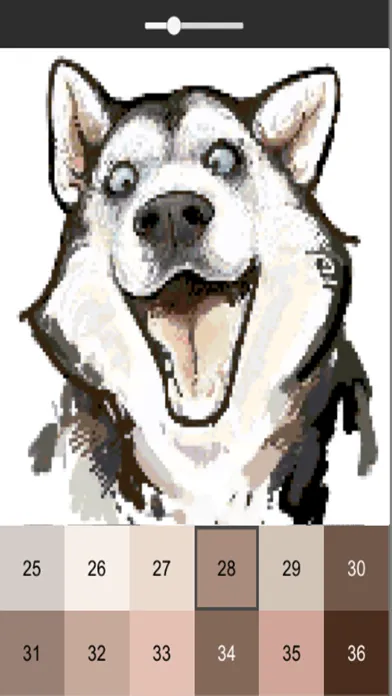 Cute Puppy Pixel Art স্ক্রিনশট