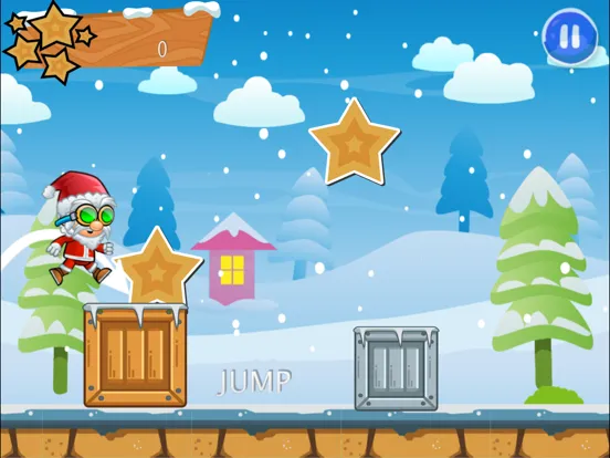 Ảnh chụp màn hình của Learn ABC with Santa iPad 