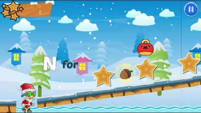 Ảnh chụp màn hình của Learn ABC with Santa