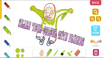 Captures d'écran de Kids Coloring Wrestling Book For WWE 2k17 & 2k18
