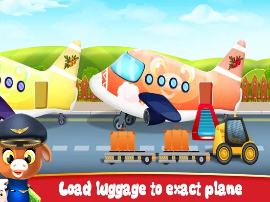 ภาพหน้าจอของ Animal World Airport Life iPad 