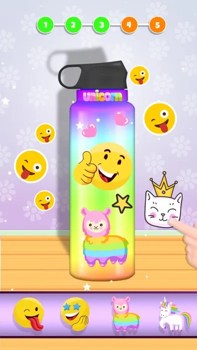 DIY Water Bottle Making Games应用截图