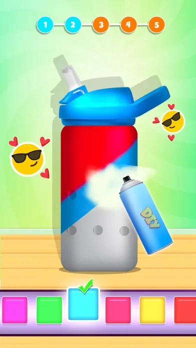 DIY Water Bottle Making Games应用截图