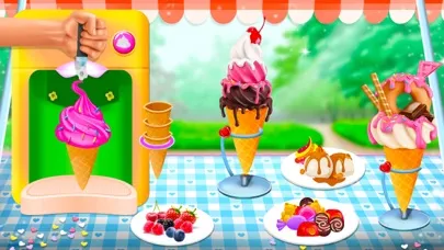 Captures d'écran de Ice Cream Games Street Food