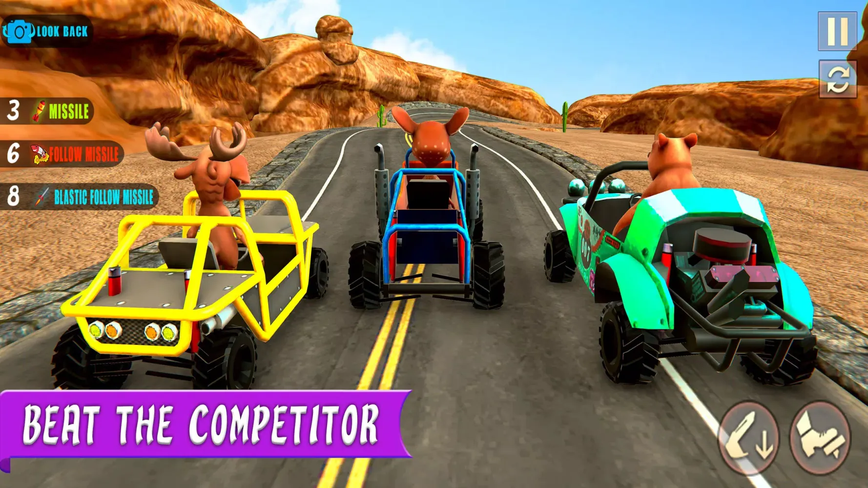 Zrzuty ekranu Kart Racing