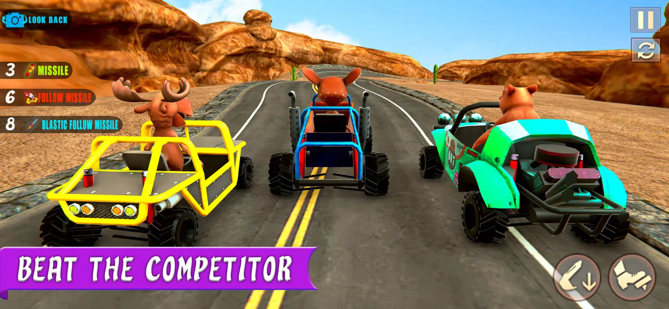 Zrzuty ekranu Kart Racing