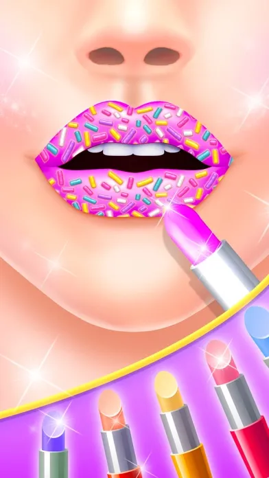 Zrzuty ekranu Lip Art DIY Makeup Artist