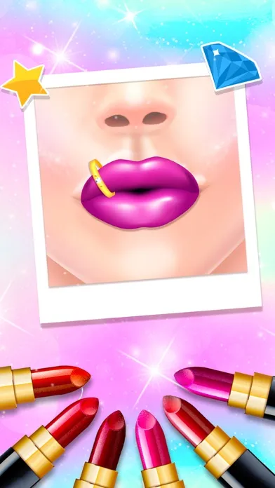 Zrzuty ekranu Lip Art DIY Makeup Artist