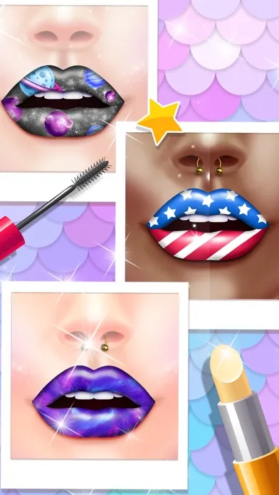 Zrzuty ekranu Lip Art DIY Makeup Artist
