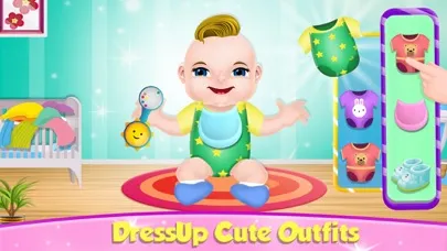 Capturas de pantalla de Newborn Baby Sitter