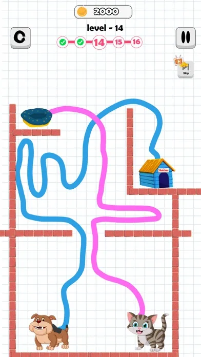 Screenshot di Pet Rush Draw Home Puzzle