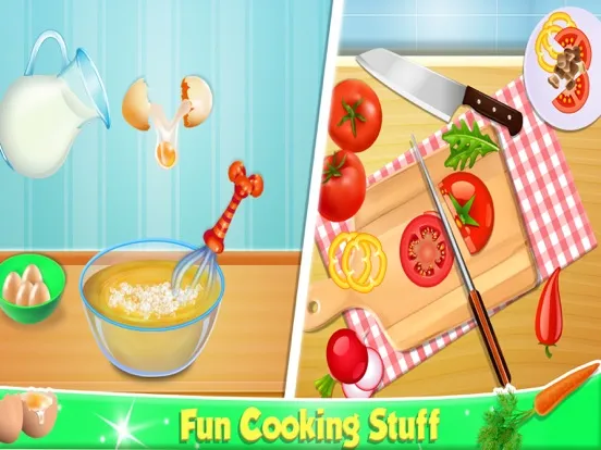 Tasty Fast Food Cooking Game iPad 应用截图