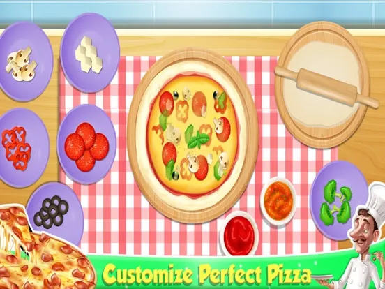 Tasty Fast Food Cooking Game iPad 应用截图
