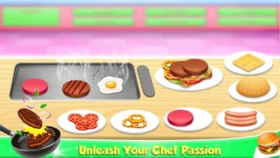 Tasty Fast Food Cooking Game应用截图