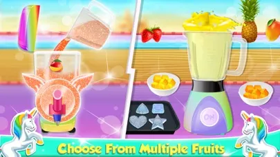 Unicorn Cake Baker & Icy Slush 스크린샷