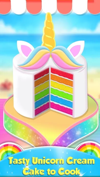 Unicorn Cake Baker & Icy Slush 스크린샷