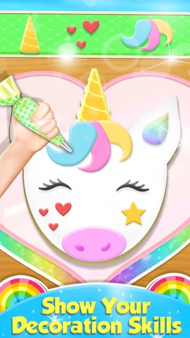 Unicorn Cake Baker & Icy Slush 스크린샷