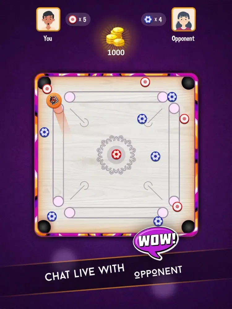 My Carrom -Offline Multiplayer iPad  Screenshots