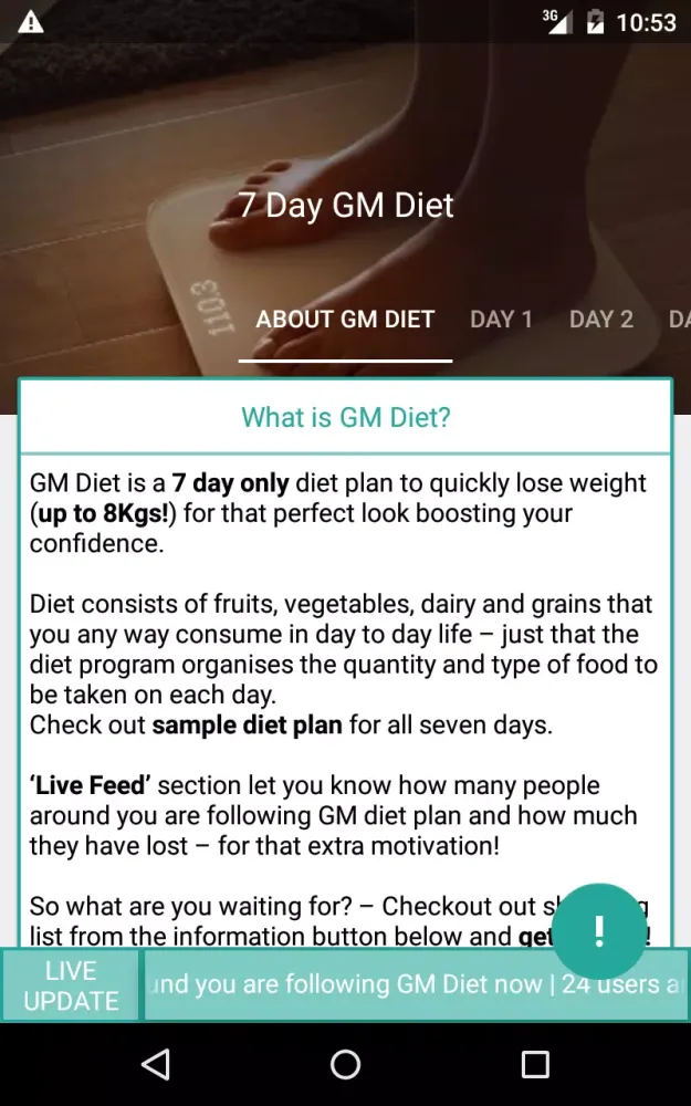 Indian GM Weight Loss Diet BMI スクリーンショット