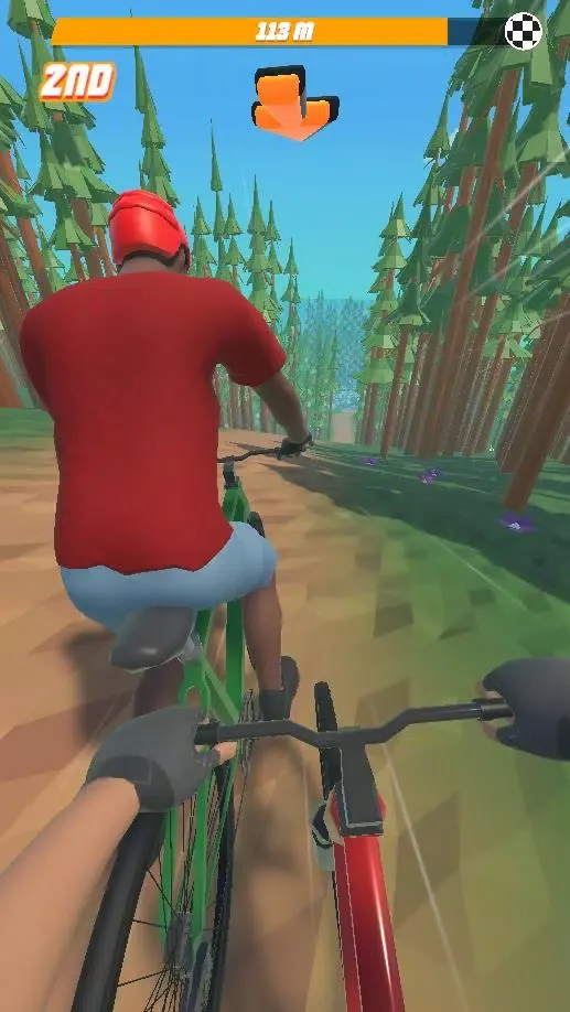 Capturas de pantalla de Bike Hill 3D