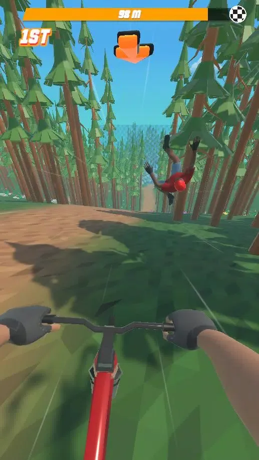 Capturas de pantalla de Bike Hill 3D