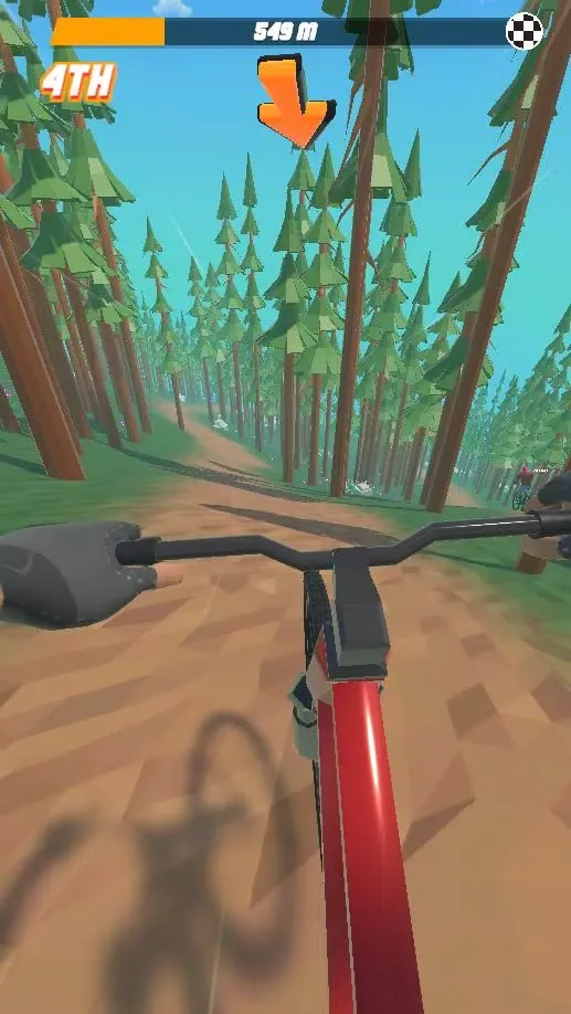 Capturas de pantalla de Bike Hill 3D
