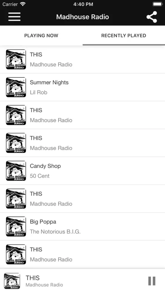 Madhouse Radio Ekran Görüntüleri
