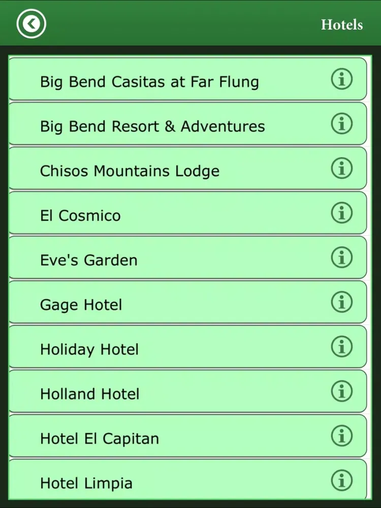 Great - Big Bend National Park iPad  स्क्रीनशॉट