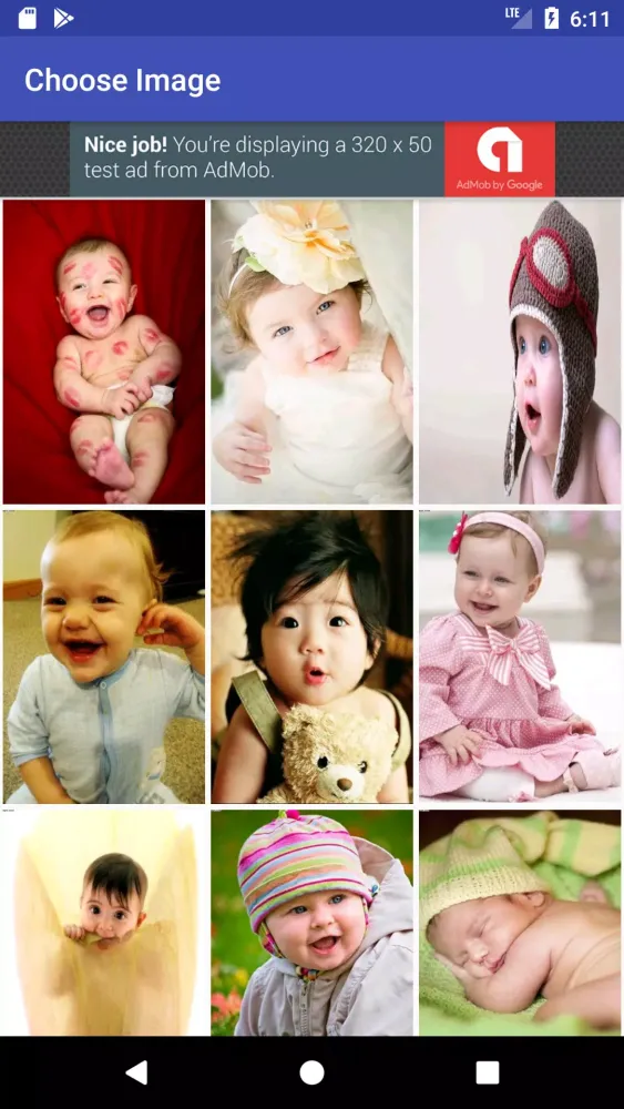 Capturas de tela do Cute Baby Wallpapers HD