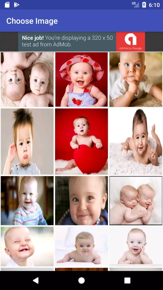 Capturas de tela do Cute Baby Wallpapers HD