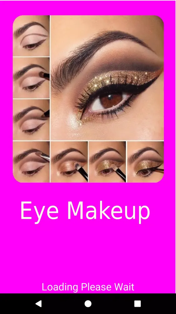 Capturas de tela do Eye Makeup Step By Step HD