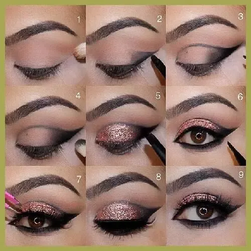 Capturas de tela do Eye Makeup Step By Step HD