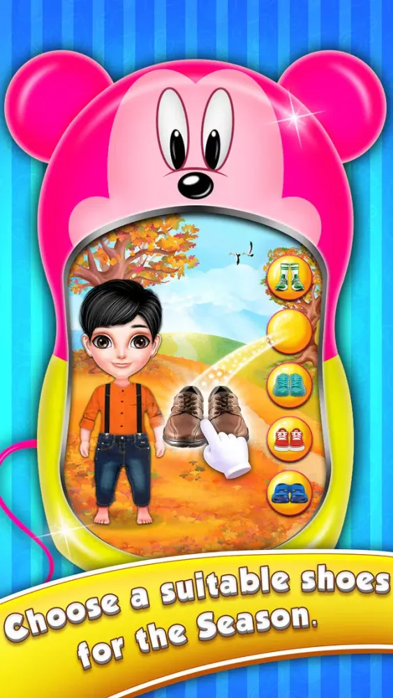 Tangkapan layar Baby Phone Season Mania