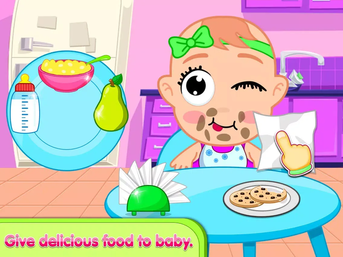 Capturas de tela do Nursery Baby Care iPad 