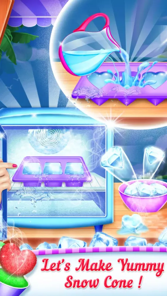 Snow Cone Maker Game应用截图