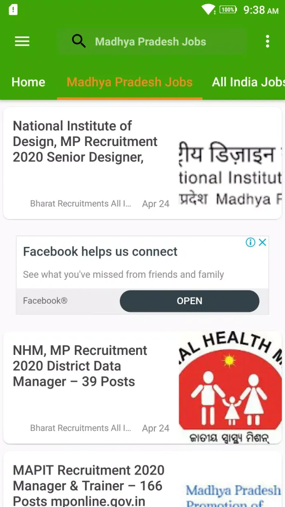 Madhya Pradesh Jobs Ekran Görüntüleri