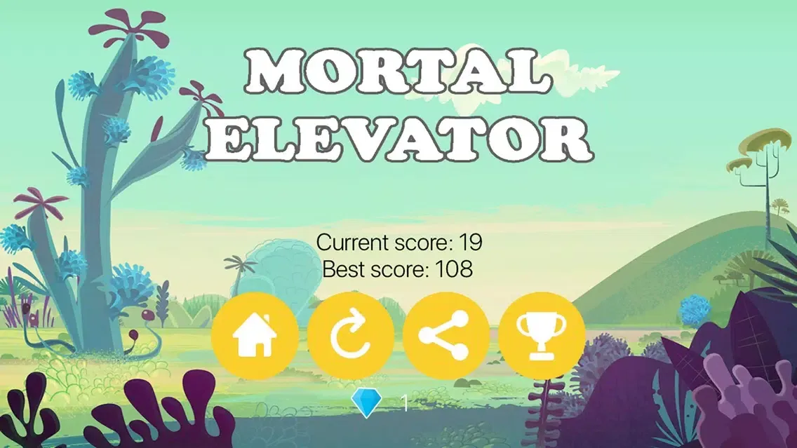 Tangkapan layar Mortal Elevator