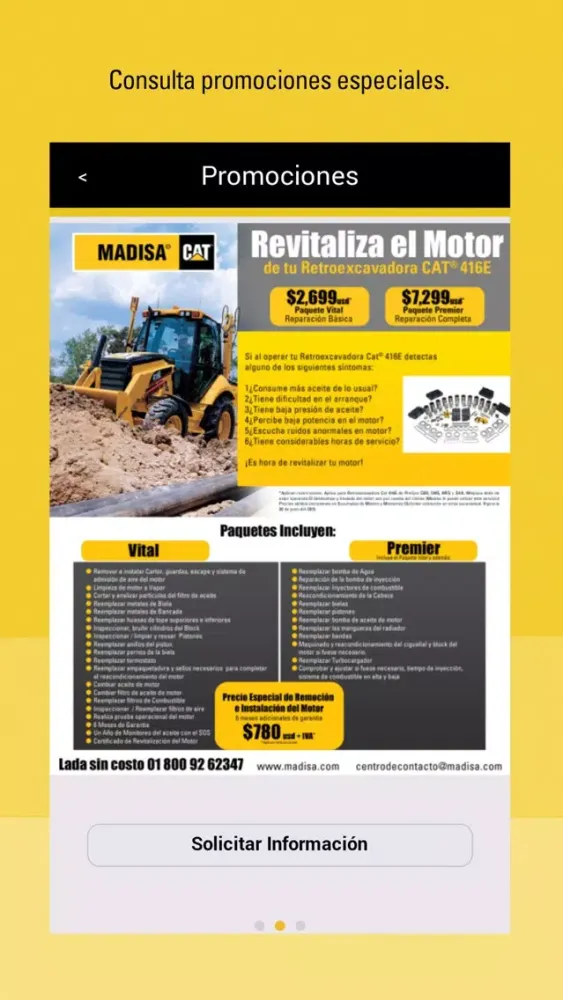 تصاویر Madisa Equipo Usado