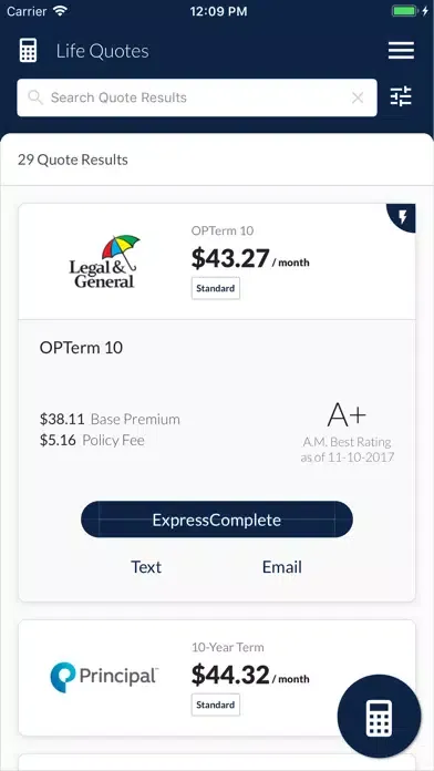 Capturas de tela do Madison Brokerage Advisor