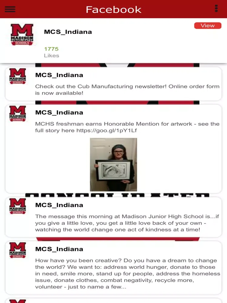 Madison Consolidated Schools iPad 应用截图