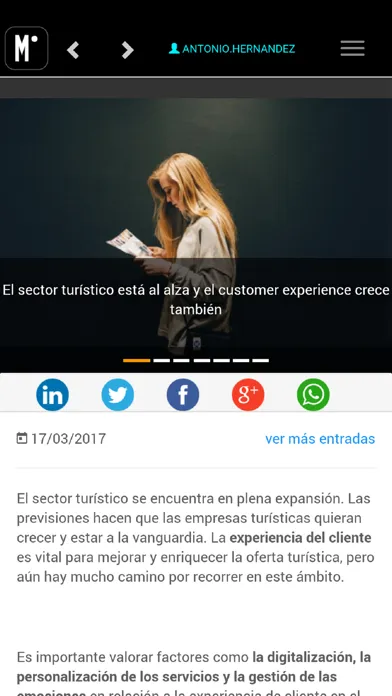 MADISON APP سکرین شاٹس