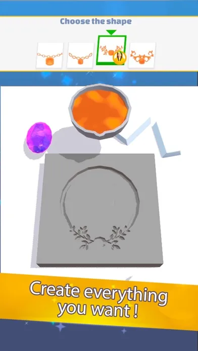 ภาพหน้าจอของ Jewelry Maker!