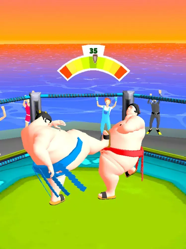 Ảnh chụp màn hình của Sumo Fight 3D iPad 