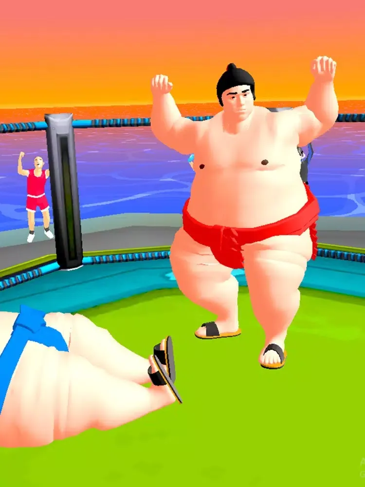 Ảnh chụp màn hình của Sumo Fight 3D iPad 