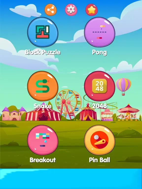 Mini Games: Sweet Fun iPad  سکرین شاٹس